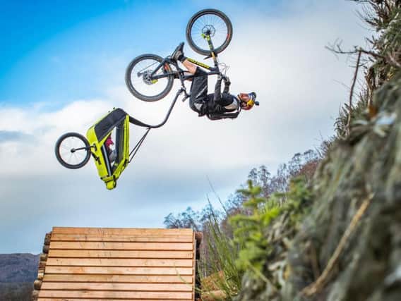 Danny MacAskill's new video was made around Scotland over the last two years.