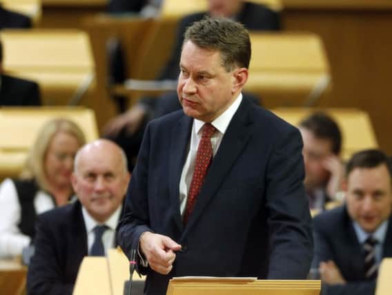 Murdo Fraser wants his Triumph Stag convertible to be made exempt from low emission zone legislation.