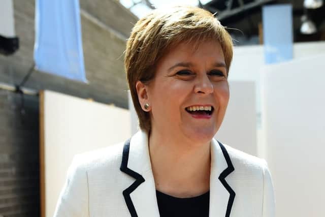 Nicola Sturgeon backs comments from the SNP's leading EU candidate Alyn Smith. Picture: Andy Buchanan/AFP/Getty Images