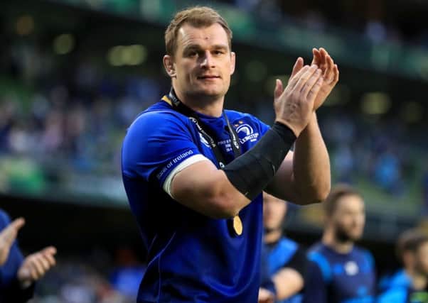Rhys Ruddock says Leinster are out to prove a point. Picture: PA.