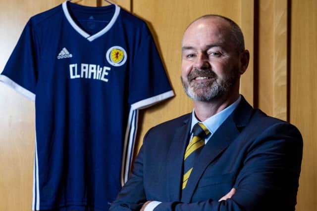 New Scotland manager Steve Clarke is due to name his first squad on Tuesday, ahead of the matches against Cyprus and Belgium. Picture: SNS.
