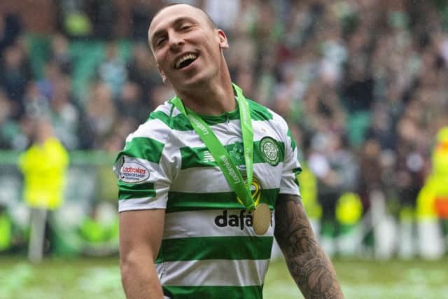 Celtic captain Scott Brown retired from Scotland duty during Alex McLeish's reign. Picture: SNS.