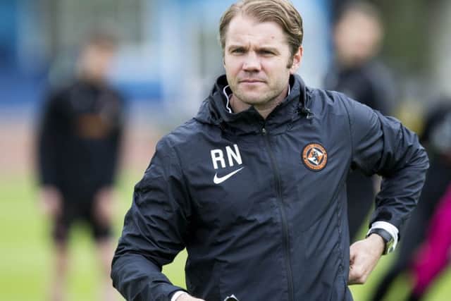 Dundee United manager Robbie Neilson. Picture: SNS