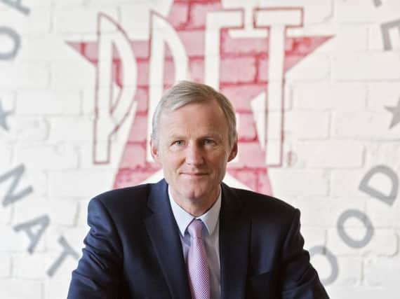 Pret chief executive Clive Schlee said the deal is 'to serve a growing demand of vegetarian and vegan customers'. Picture: Pret a Manger