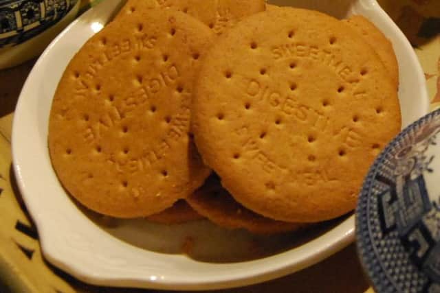 Apprentice baker, Sir Alexander Grant, is credited with inventing our favourite tea dunker. Originally from Forres, Sir Grant moved to Edinburgh in 1887 where he became assistant to biscuit-maker Robert McVitie.