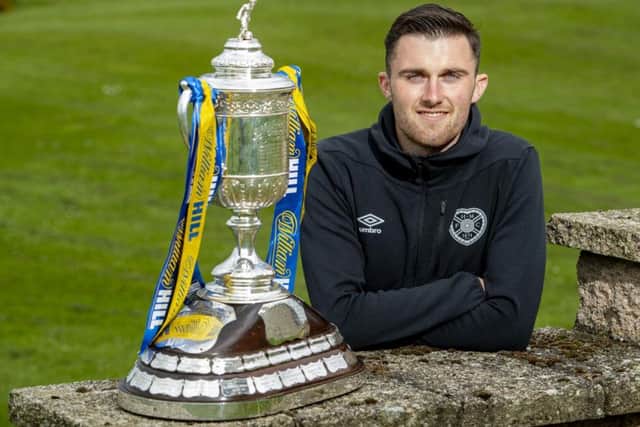 Hearts' John Souttar was inspired by team-mate Aaron Hughes' words. Picture: SNS