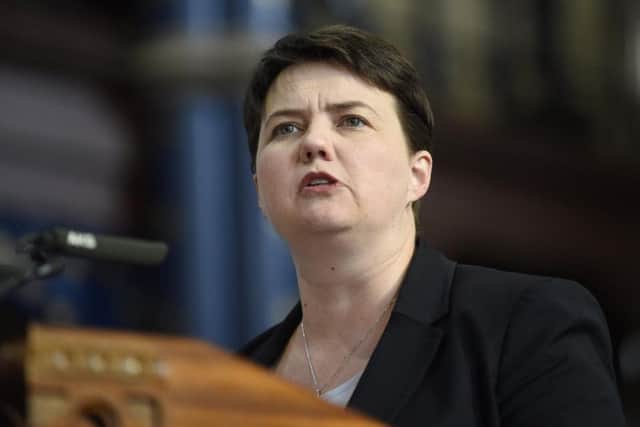 Ruth Davidson was accused of "utter desperation"