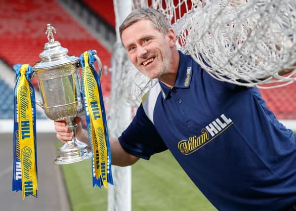 FREE PICTURES 22 May 2019 : Hampden Park Glasgow: William Hill Scottish Cup preview pic show Gary Naysmith