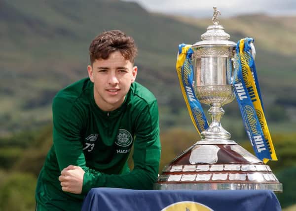 Celtic youngster Michael Johnston has played his way into contention for the Scottish Cup final.