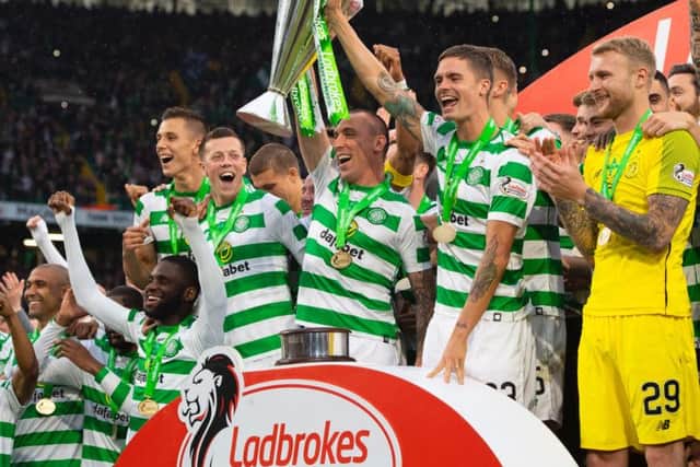 Could Mikael Lustig be on his way out of Celtic? Picture: SNS