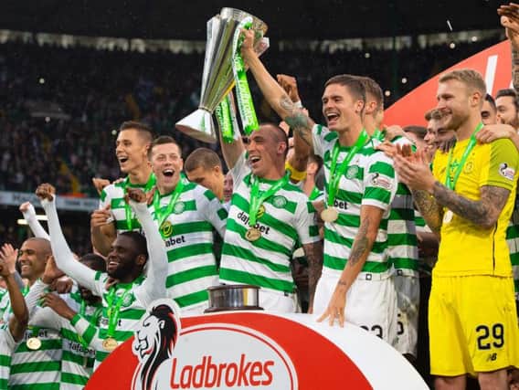 Could Mikael Lustig be on his way out of Celtic? Picture: SNS
