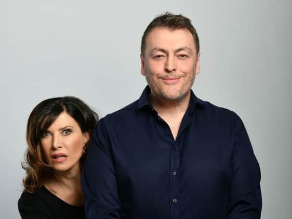 Ronni Ancona and Lewis Macleod are creating Just Checking In for this year's Fringe.