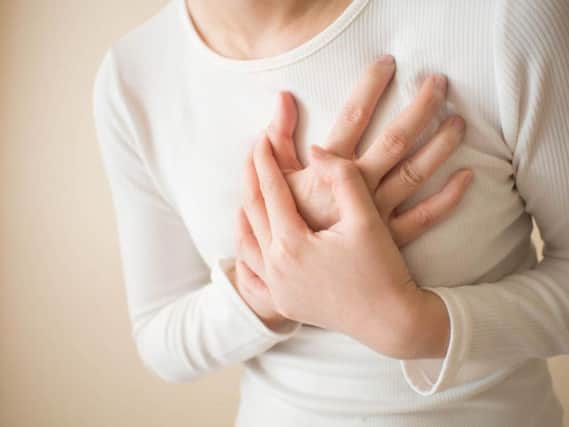 Chest pains aren't the only way signs of a heart attack can present themselves, especially in women (Photo: Shutterstock)
