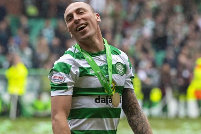 Despite starting out with Hibs, Scott Brown says he has become part of the Celtic family. Picture: SNS.