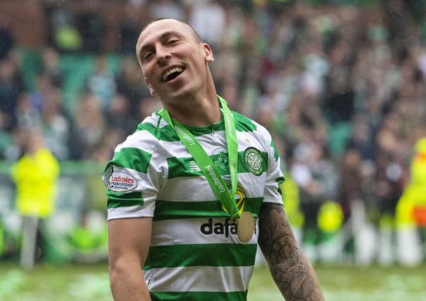 Despite starting out with Hibs, Scott Brown says he has become part of the Celtic family. Picture: SNS.