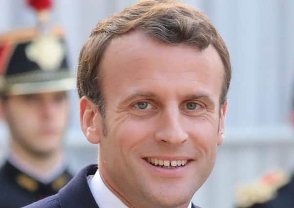 French president Emmanuel Macron has praised Theresa May's 'courageous work' following the British Prime Minister's resignation announcement. Picture: Ludovic Marin/Getty Images