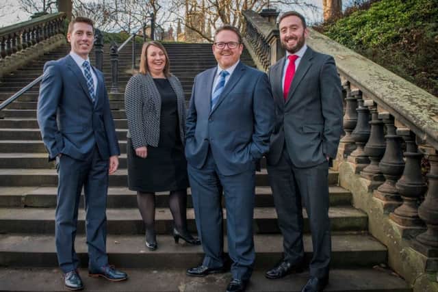 From left: Paragon's Edinburgh team Paul Lafferty, Elaine McKail, David Philip and Jamie March. Picture: Chris Watt