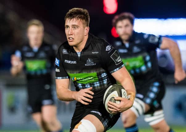 Matt Fagerson's ball-playing skills could be key for Glasgow. Picture: SNS