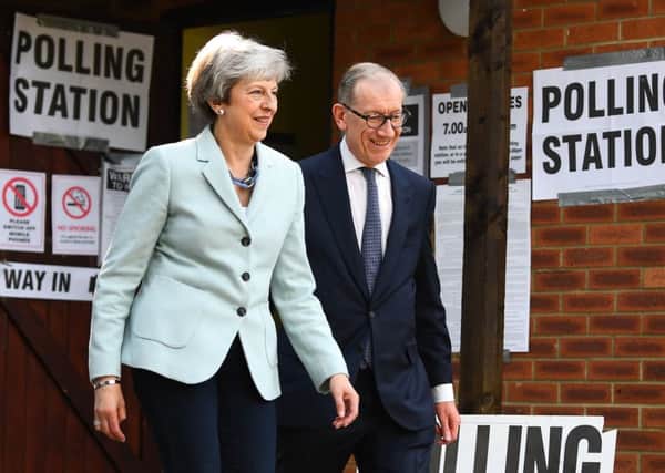 Millions of Brits failed to follow Theresa May into the polling station (Picture: Victoria Jones/PA Wire)