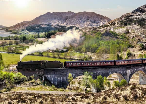 Attractions like the Glenfinnan viaduct are putting pressure on facilities. Photograph: Jeff Daniels/Getty