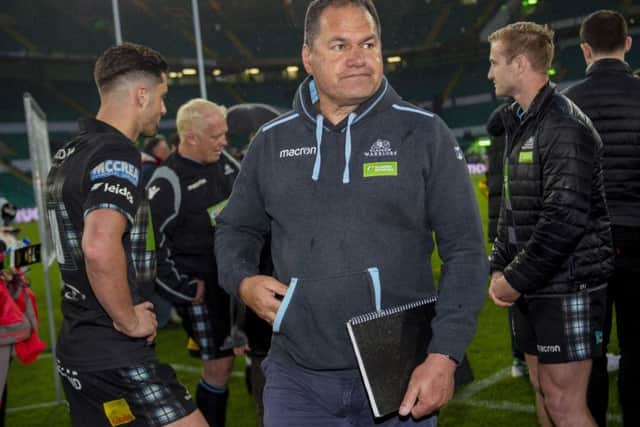 25/05/19 GUINNESS PRO 14 FINAL
GLASGOW WARRIORS V LEINSTER
CELTIC PARK - GLASGOW
Warriors head coach Dave Rennie