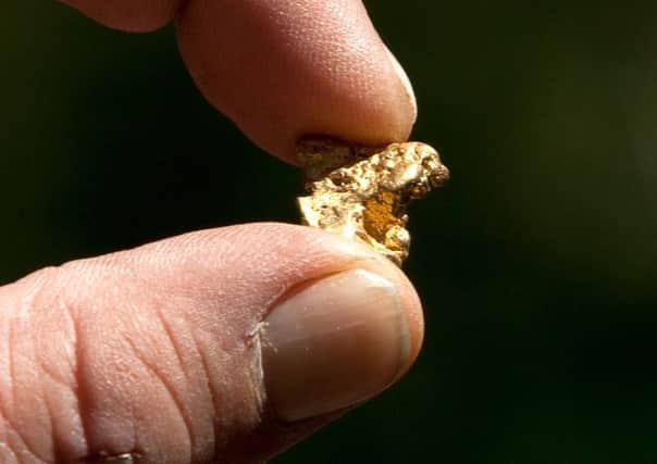 Gold has generally been found in nuggets, but scientists have made the world's thinnest sheet of the precious metal. Picture: David Paul Morris/Getty Images