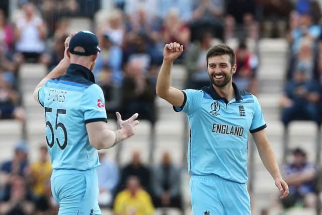 England are cautiously optimistic paceman Mark Wood will recover from a foot injury to take part in the World Cup. Picture: Mark Kerton/PA Wire