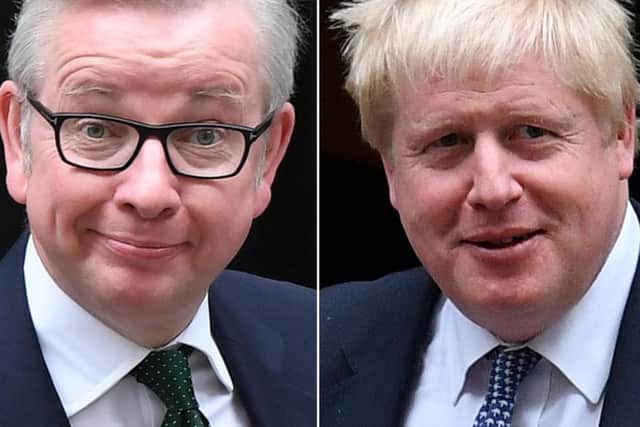 (Left to right) Michael Gove and Boris Johnson have both declared themselves as contenders to become the UK's next prime minister