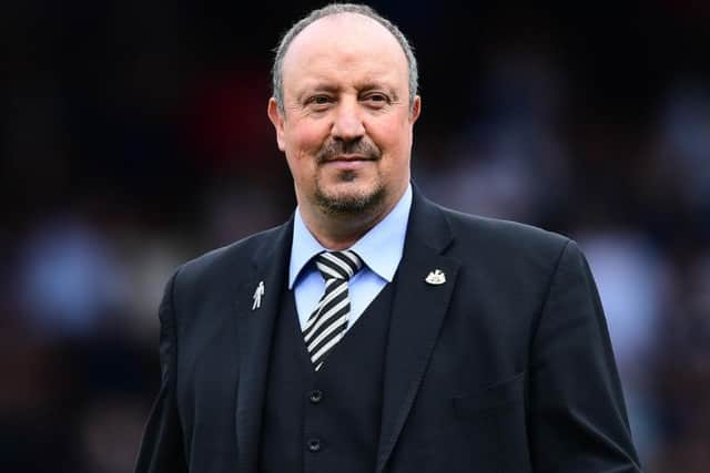 Newcastle United boss Rafa Benitez.