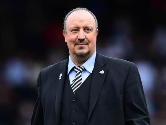 Newcastle United boss Rafa Benitez.