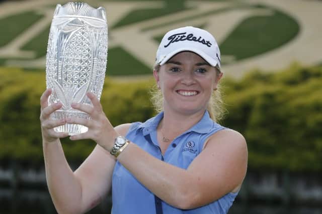 Bronte Law won by two shots in the Pure Silk Championship. Picture: AP.