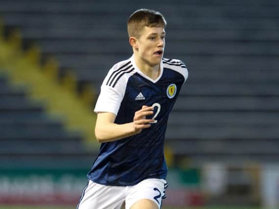 George Stanger has played for Scotland's Schoolboys but not for an Scottish FA age grades. Picture: SNS
