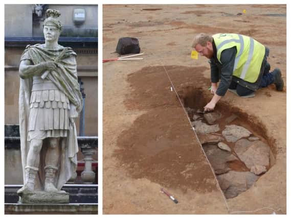 Remains of a lost Roman marching camp have been discovered in Ayr with dating placing the settlement to the time of General Agricola's invasion of Scotland in the latter part of the 1st Century AD. PIC: Creative Commons/GUARD Archaeology.
