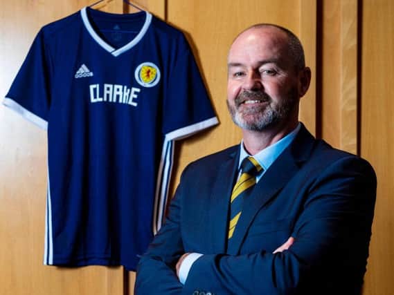 Scotland manager Steve Clarke has named his first Scotland squad