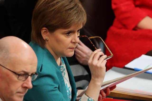 Nicola Sturgeon says Scotland and UK are on "different paths"