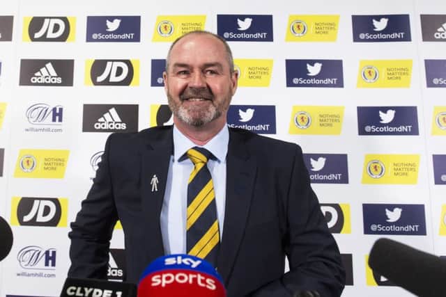 Steve Clarke announced his first Scotland squad since taking over as manager.