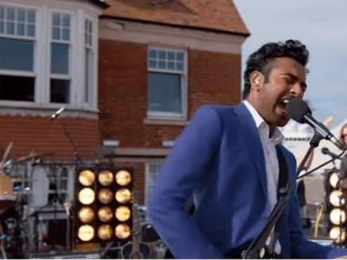Himesh Patel stars in Yesterday as a struggling musician who decides to take the credit for the songs of the Beatles when he appears to be the only person in the world who has heard of them.