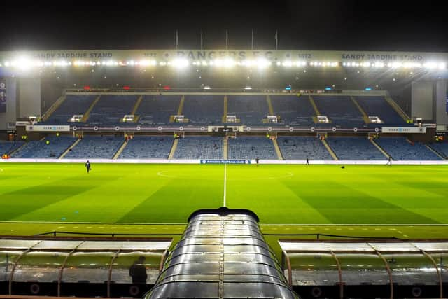 Ibrox Stadium. Picture: SNS