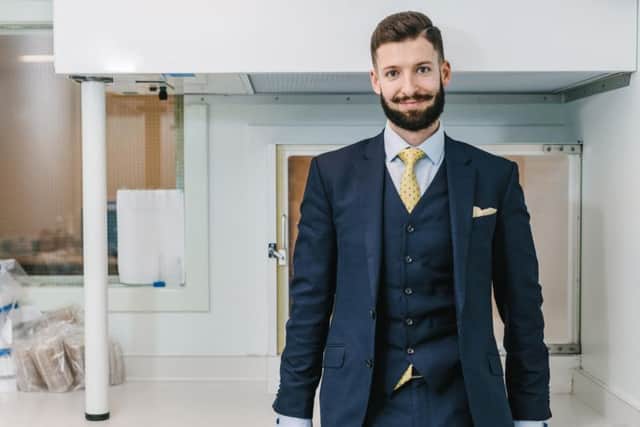 James McIlroy, founder and president of EnteroBiotix, which is looking to take on the US market. Picture: Grant Anderson