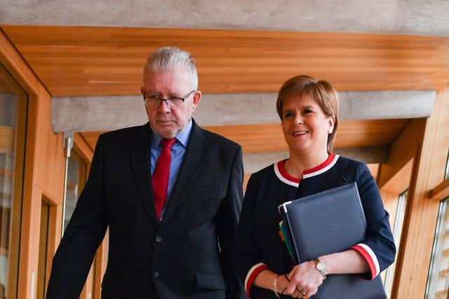 Scotland's Brexit Secretary Mike Russell has said legislation for a fresh independence referendum could be 'accelerated' depending on how Brexit pans out. Picture: Jeff J Mitchell/Getty Images
