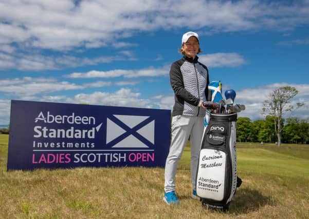 Catriona Matthew at The Renaissance Club, which hosts both the men's and women's Aberdeen Standard Investments Scottish Opens. 
Picture: Kenny Smith