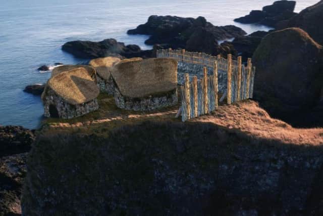 The reconstruction gives a fascinating insight into how life at the earliest known Pictish-era fort may have been.