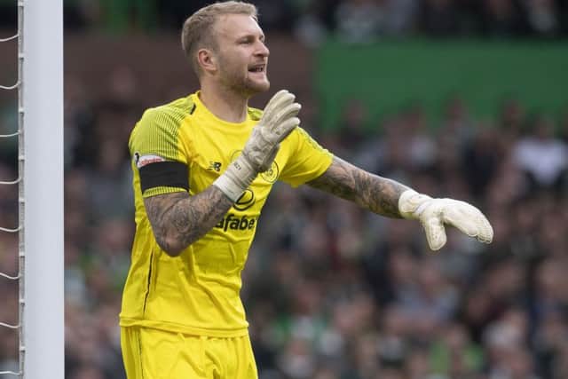 Scott Bain has risen to become first-choice Celtic keeper after earlier setbacks in his career. Picture: Craig Foy/SNS