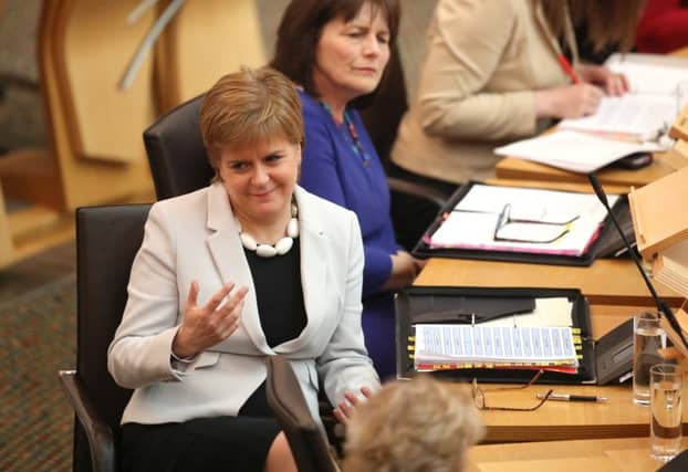 Nicola Sturgeon will take questions from MSPs