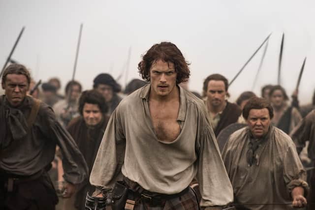 Outlander's Sam Heughan (above) will receive an honorary doctorate in recognition of his artistic success and charitable work.
