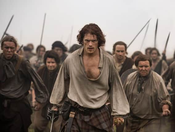 Actor Sam Heughan, who plays Highland clansman Jamie Fraser in the time travelling drama Outlander (above), will receive an honorary doctorate from Glasgow University this summer in light of his contribution to the arts as well as his charity work.