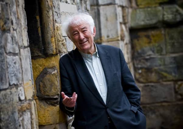Seamus Heaney once said that getting a letter from Faber & Faber was like "getting a letter from God the Father." PIC: Ian Georgeson