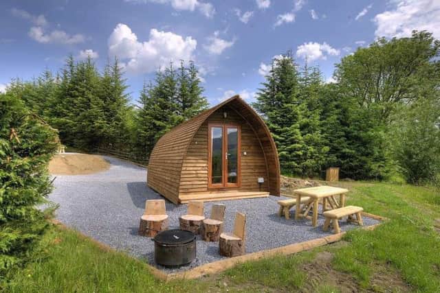 A glamping dome at Loch Tay (Picture: Loch Tay Highland Lodges)