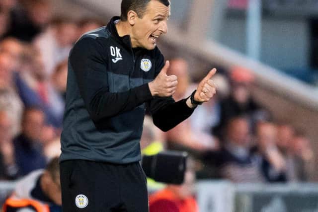 St Mirren boss Oran Kearney is keen to hit the ground running next season