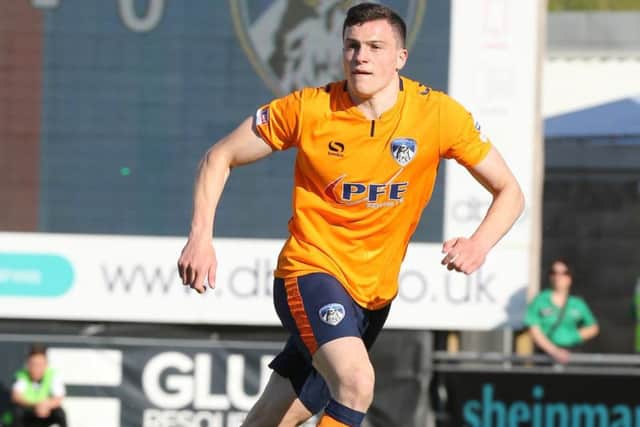 Oldham Athletic defender George Edmundson.